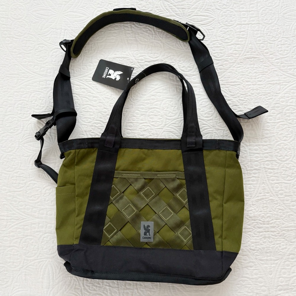 Chrome Industries Barrage Office Tote 16L, Moss X Black